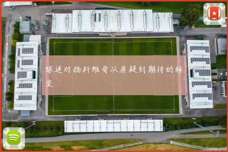 球迷对扬科维奇从质疑到期待的转变